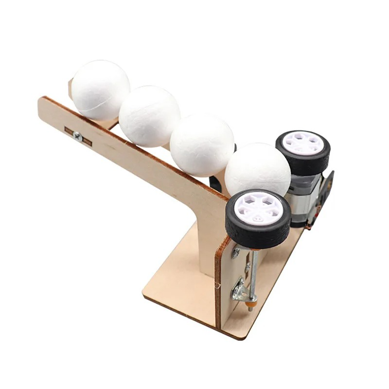電動ボールピッチングマシンキット DIY科学玩具 教育技術プ - Science Project Kit のレビューと価格