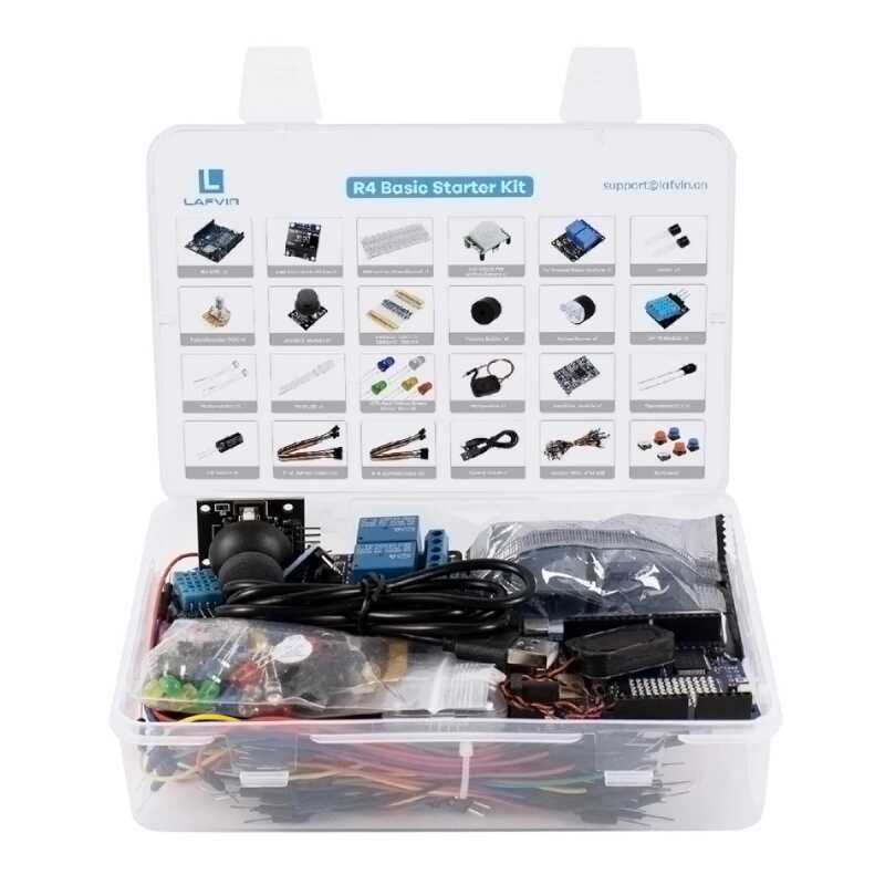 UNO R4 WiFi対応開発スターターキット。センサーと電 - Science Project Kit のレビューと価格