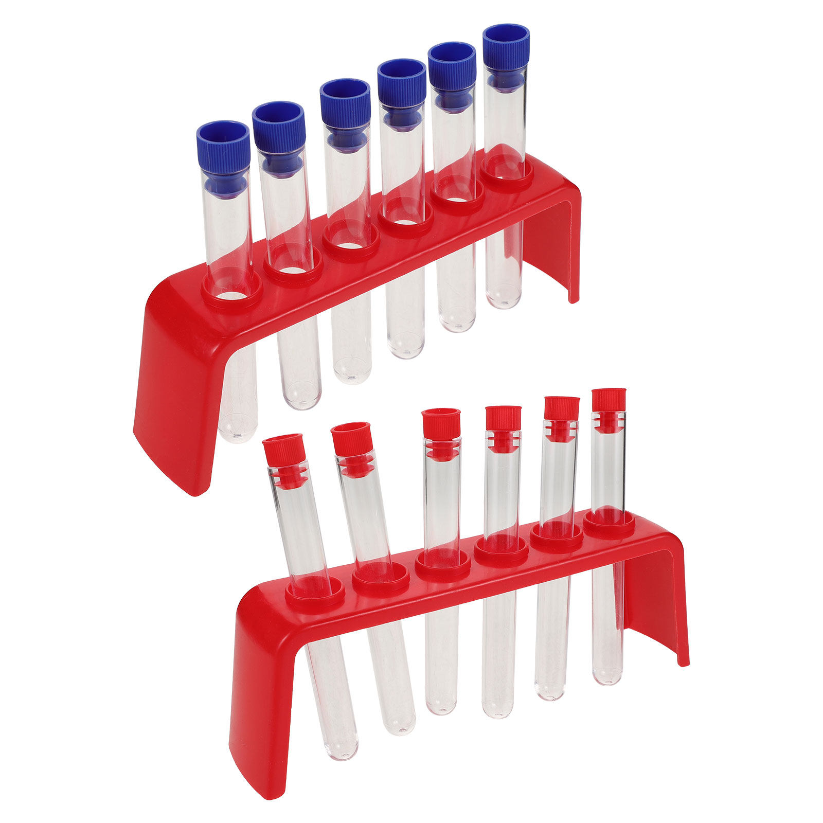 子供向け科学実験用試験管2個セット。プラスチック製の試験管立 - Science Kit のレビューと価格