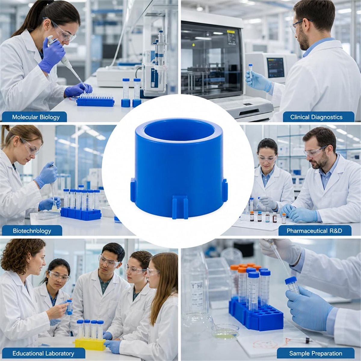 A1380K 遠心管ラック、ラボベンチ用プラスチック円錐管ホ - Hobby Science Lab のレビューと価格