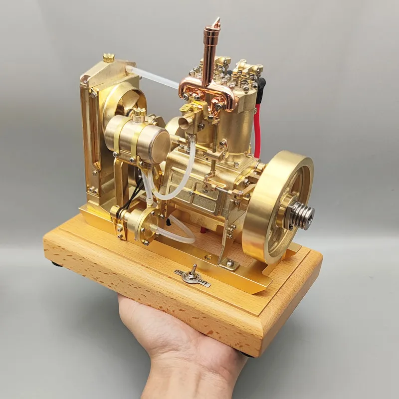 水冷式直列2気筒科学エンジンモデル、実験室教育、趣味、コレク - Hobby Science Lab のレビューと価格